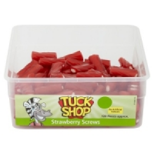 Tuck Shop Strawberry Screws Tub of 120