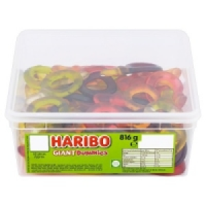 Haribo Giant Dummies Tub of 60