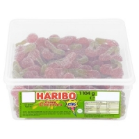 Makro  Haribo Happy Cherries ZING Tub of 120