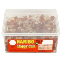 Makro  Haribo Happy Cola Bottles Tub of 300