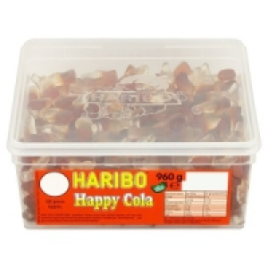 Haribo Happy Cola Bottles Tub of 300