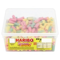 Makro  Haribo Rhubarb & Custard Tub of 300