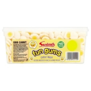 Makro  Swizzels Fun Gums Fried Eggs Tub of 600