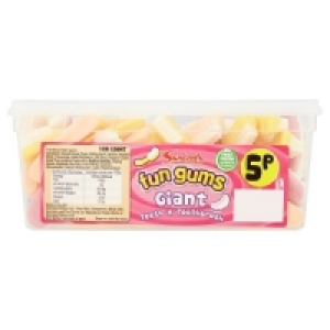 Swizzels Fun Gums Giant Teeth n Toothbrush Tub of 120