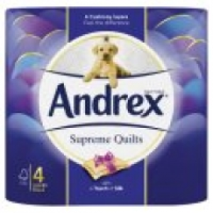 Quilted Toilet Roll 4 Rolls £2.50