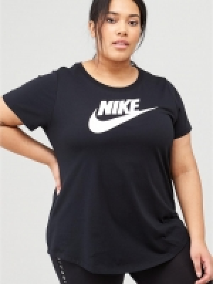 Nike NSW Essential Futura SS Tee (Curve) - Black £22.00