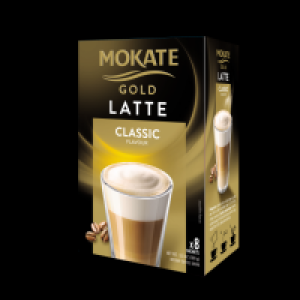 MOKATE GOLD LATTE CLASSIC 8 SACHETS £0.69