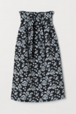  Jacquard-weave paper bag skirt £12.00
