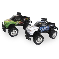 QDStores  Pack Of Two Off Roader Friction Power Cars 30cm