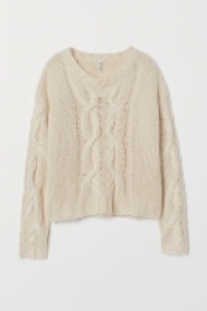  Cable-knit jumper £10.00