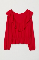 HM   Frilled top