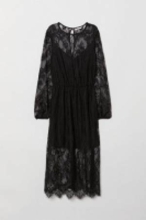  Calf-length lace dress £10.00