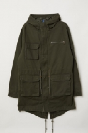  Cotton twill parka £25.00