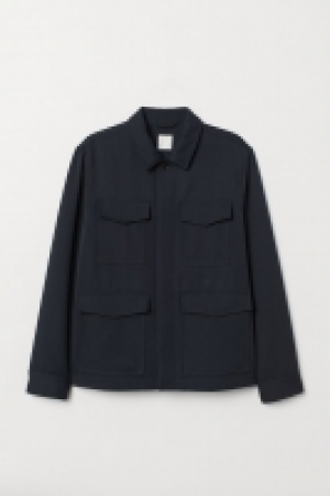  Wool-blend shirt jacket £42.00