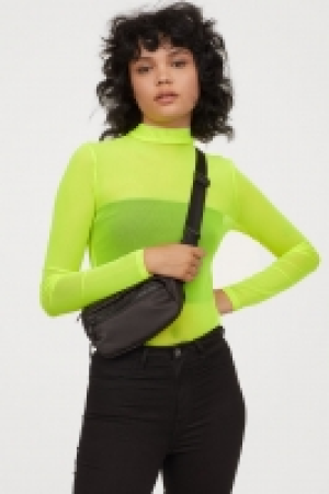  Turtleneck mesh top £4.00