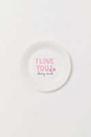 HM   10-pack paper plates