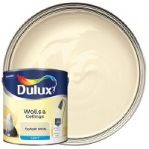 Dulux - Daffodil White - Matt Emulsion Paint 2.5L £15.00