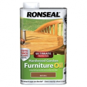 Ronseal Hardwood Furniture Oil Natural Clear 1L £21.00