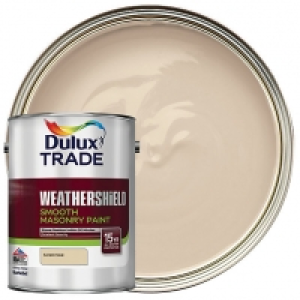 Dulux Trade Weathershield Smooth Masonry Paint - Sandstone 5 £33.00