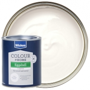 Wickes Colour @ Home Eggshell Paint - Pure Brilliant White 7 £13.00