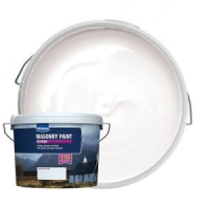 Wickes Textured Masonry Paint - Brilliant White 15L £40.00