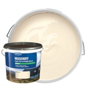 Wickes  Wickes Smooth Masonry Paint - Magnolia 10L