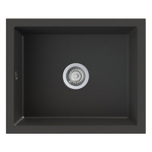 Onyx Undermount 1 Bowl Composite Kitchen Sink - Black £199.00