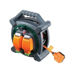 Masterplug Weatherproof Garden Extension Cable Reel - 20m 10 £34.00