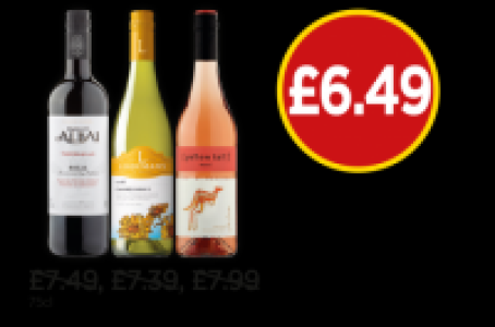 Castillo De Albai Rioja, Lindemans Bin 65 Australian Chardon