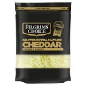 Pilgrims Choice Extra Mature Grated Cheddar £1.00