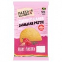 Asda Island Delight Curried Lamb Jamaican Pattie Flaky Pastry