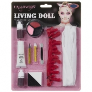 Halloween Make-Up Kit - Living Doll