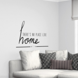 Quotes Wall Sticker - No Place Like Home