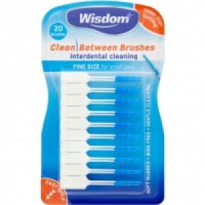 Wisdom Clean Between Brushes 20pk