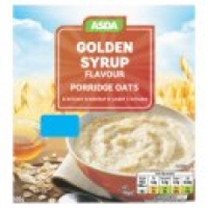Offer Asda Asda Golden Syrup Flavour Porridge Oats Asda