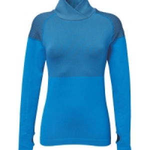 Aldi  Blue Ladies Seamless Running Shirt