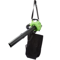 RobertDyas  Draper 25.4CC Petrol Leaf Blower and Vacuum with Mulching Fu