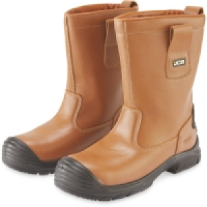 JCB Tan Safety Rigger Boots
