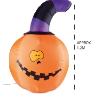 Halloween 1.2m Inflatable Pumpkin