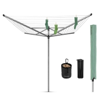 RobertDyas  Brabantia Essential 30m Rotary Airer with Ground Spike and A