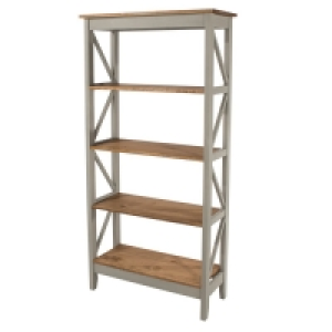 RobertDyas  Halea 5-Tier Wide Shelving Unit - Grey