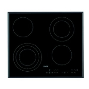 AEG HK634030FB 4 Zone Ceramic Hob Black 600mm