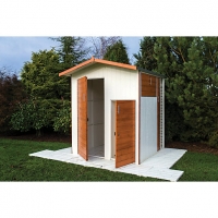 Wickes  Shire 6 x 6 ft Unique 4 Door Apex Timber Multi Storage Shed