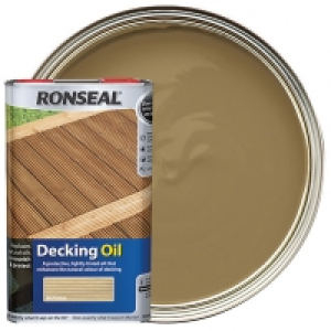 Ronseal Decking Oil - Natural 5L £28.00