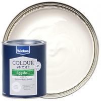 Wickes  Wickes Colour @ Home Eggshell Paint - Pure Brilliant White 7