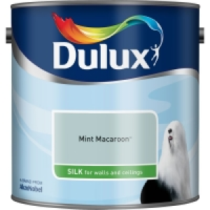 Dulux Silk Emulsion Paint Mint Macaroon 2.5L £10.00