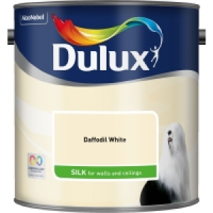 Dulux Silk Emulsion Paint Daffodil White 2.5L £10.00