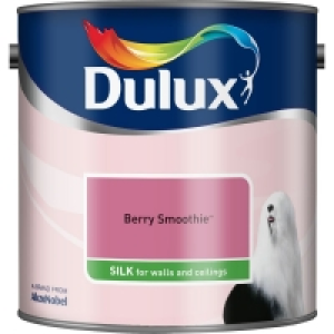 Dulux Silk Emulsion Paint Berry Smoothie 2.5L £10.00
