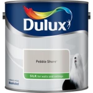 Dulux Silk Emulsion Paint Pebble Shore 2.5L £10.00