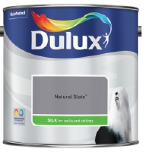 Dulux Silk Emulsion Paint Natural Slate 2.5L £10.00